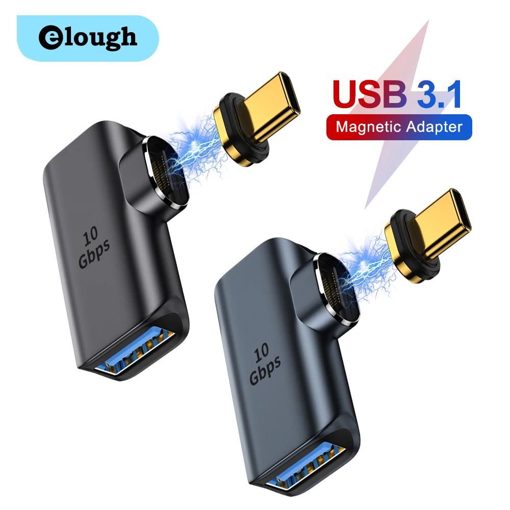 Elough-USB C  8K, 4K OTG Ÿ C to HDMI ȣȯ, DP, ̴ DP, VGA, RJ45 ׳ƽ , ƺ, , Ｚ, ȭ ȣȯ